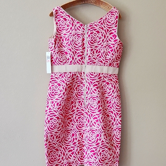 Maggy London pink rose dress - Picture 3 of 6